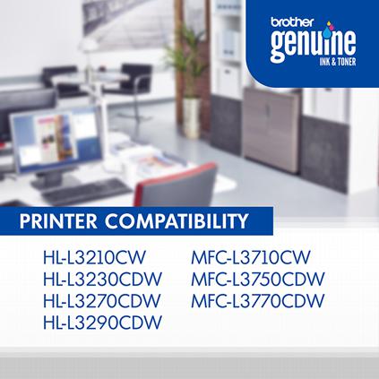 Toner Brother TN-227Y | TN227Y Amarillo | | Para HL-L3210CW / HL-L3230CDW / HL-L3270CDW / HL-L3290CDW / MFC-L3710CW / MFC-L3750CDW / MFC-L3770CDW | 2,300 paginas, modelo , Toners