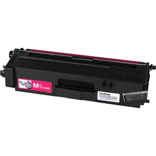 Toner Brother TN-336M Magenta | TN336M | Para HL-L8250CDN / HL-L8350CDW / HL-L8350CDWT / MFC-L8600CDW / MFC-L8850CDW, modelo , Toners