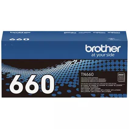 Toner Brother TN-660 | TN660 | Para DCP-L2520DW / DCP-L2540DW / HL-L2300D / HL-L2305W / HL-L2315DW / HL-L2320D / HL-L2340DW / HL-L2360DW / HL-L2380DW / MFC-L2680W / MFC-L2685DW / MFC-L2700DW / MFC-L2705DW / MFC-L2707DW / MFC-L2720DW / MFC-L2740DW, modelo , Toners