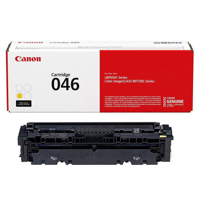 Toner Canon 046 Yellow | Para imageCLASS LBP654 / MF731 / MF735 | i-SENSYS LBP653 / LBP654 / MF732 / MF734 / MF735 | 2,300 páginas, modelo , Toners