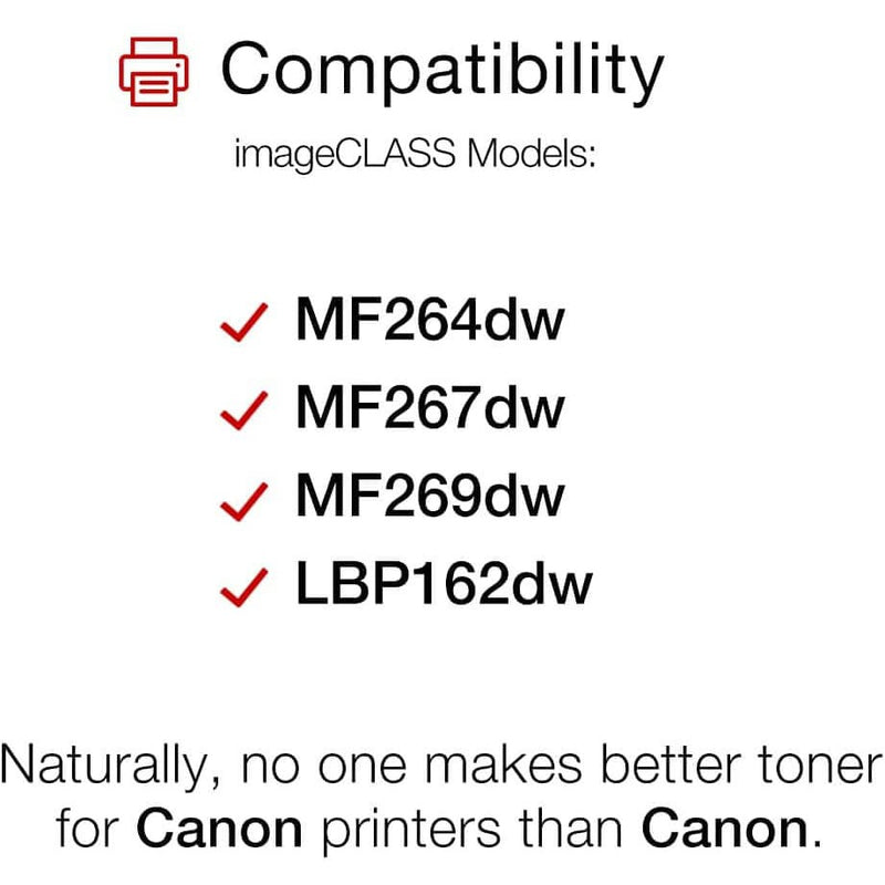 Toner Canon 051H Negro | Para imageCLASS MF269dw\n LBP162dw\n, MF267dw\n, MF264dw | 4,100 páginas, modelo , Toners