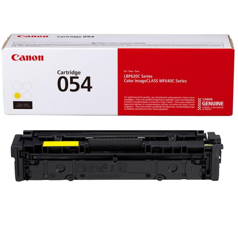 Toner Canon 054 Yellow | Para ImageCLASS LBP622CDW | MF644CDW | 1,200 páginas, modelo , Toners