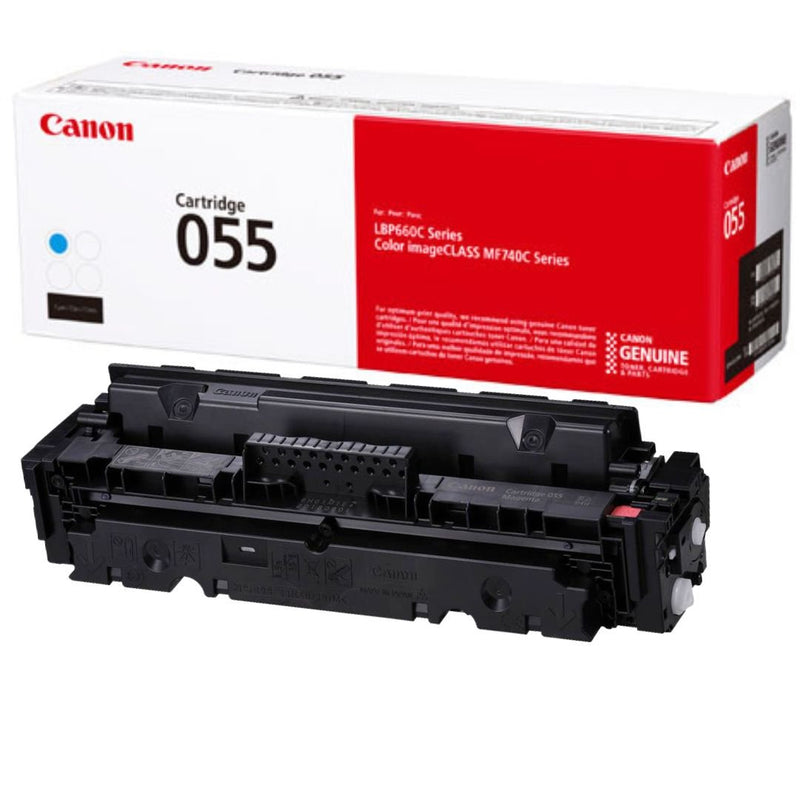 Toner Canon 055 Cyan | Para ImageClass MF743Cdw / MF741Cdw / MF745Cdw / MF746Cdw / LBP664Cdw, modelo , Toners