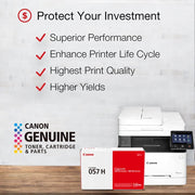 Toner Canon 057H | 057 H Negro | Para ImageCLASS MF445dw / LBP226dw | 10,000 páginas, modelo , Toners