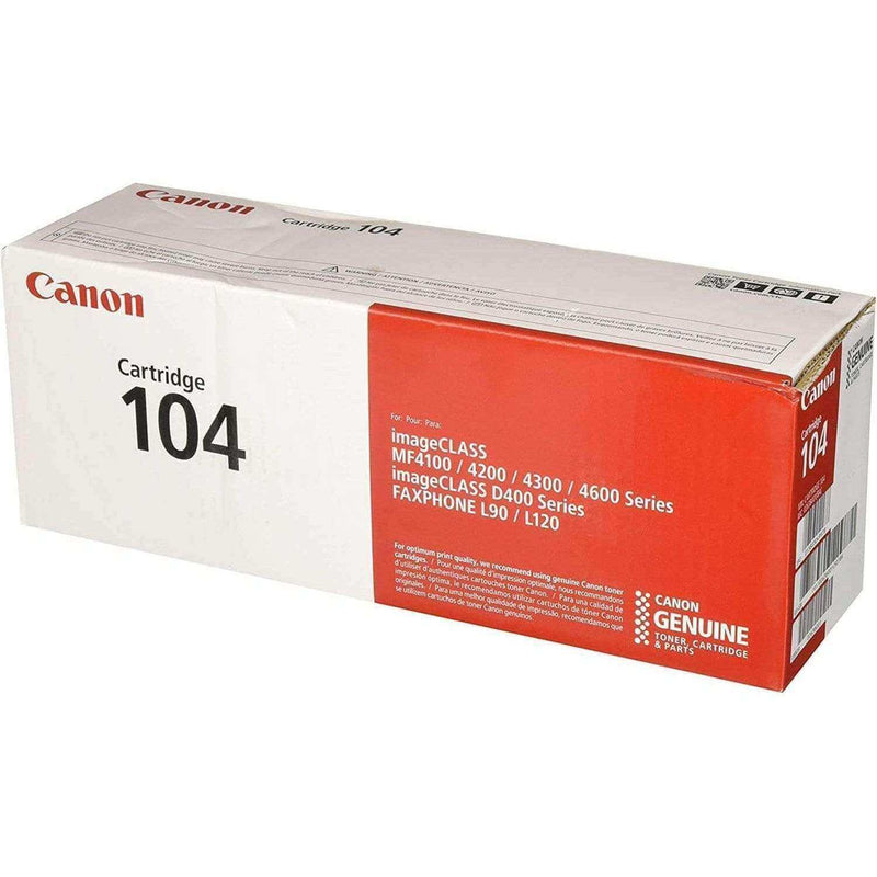Toner Canon 104 | Para ImageCLASS MF4100 / MF4200 / MF4300 / MF4600 / D400 | FAXPHONE L90 / L120, modelo , Toners
