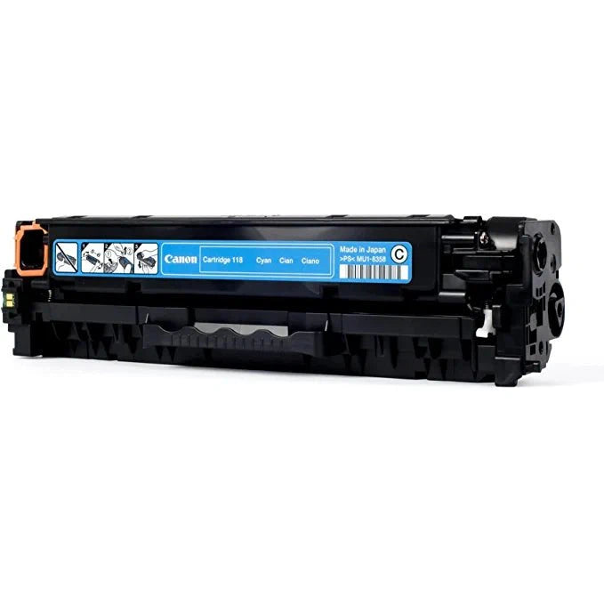 Toner Canon 118 Cyan | Para imageCLASS LBP7200cdn | LBP7660cdn | MF8350Cdn | MF8380Cdw | 2,900 páginas, modelo , Toners