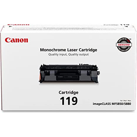 Toner Canon 119 | Para i-SENSYS MF5940dn / MF5980dw / LBP-6300dn / LBP-6310dn / LBP-6650dn / LBP-6670dn | ImageCLASS MF414dw / MF5850dn / MF5880dn / MF5950dw / MF6160dw / MF6180dw / LBP-6650dn / LBP-6670dn, modelo , Toners