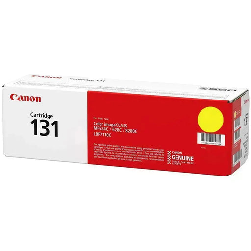 Toner Canon 131 - Amarillo | Para imageCLASS MF624Cw / MF8280Cw / LBP7110Cw / MF624C, modelo , Toners
