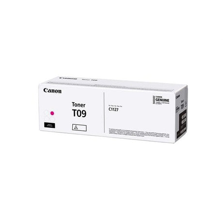 Toner Canon T09 Magenta | Para imageCLASS X MF1127C / LBP1127C / i-SENSYS X C1127i | 5,900 páginas, modelo , Toners