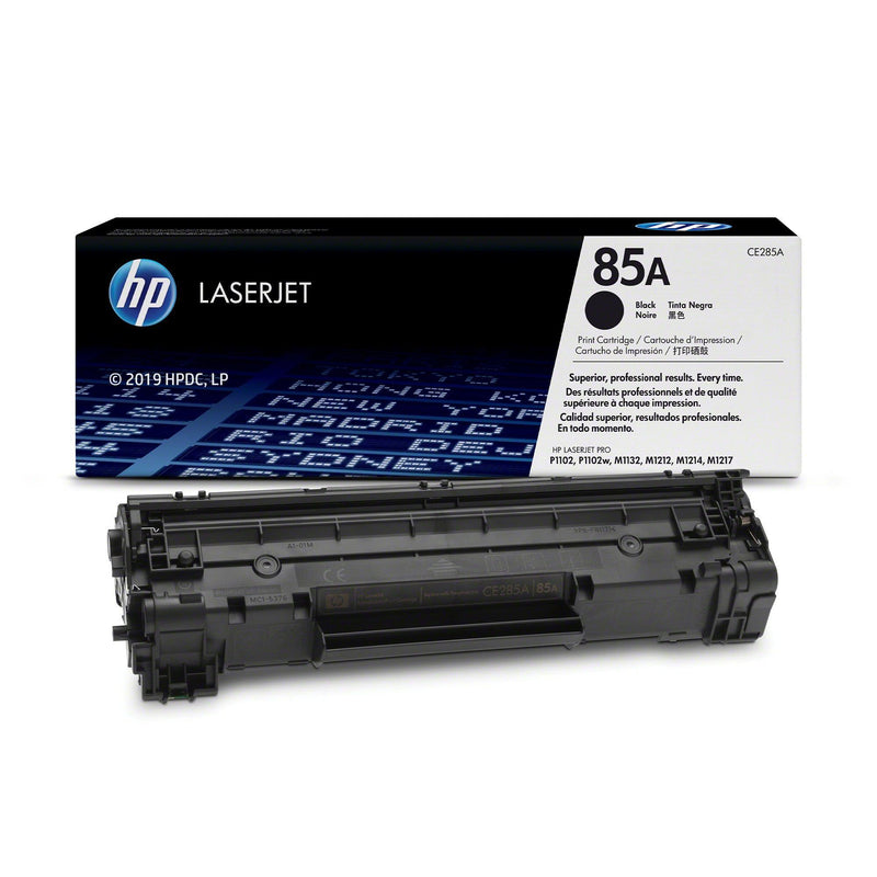 Toner Hp 85A | CE285A | Para LaserJet P1102W / M1132 / M1212nf | LaserJet Pro P1102W / M1132 / M1212nf / M1217nfw / M1214 | 1,600 páginas, modelo , Toners