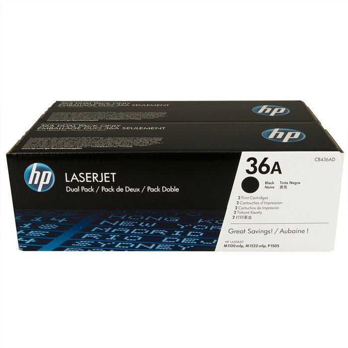 Toner Hp CB436AD - 36AD | Para LaserJet M1120 / M1522, modelo , Toners