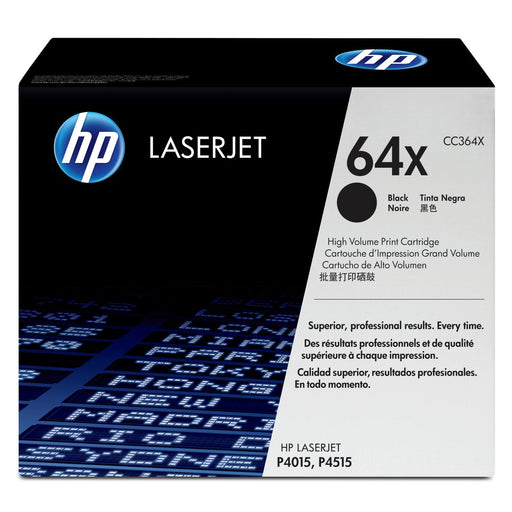 Toner Hp CC364X - 64X | Para LaserJet P4014 - P4515 - P4015 | 24,000 páginas, modelo , Toners