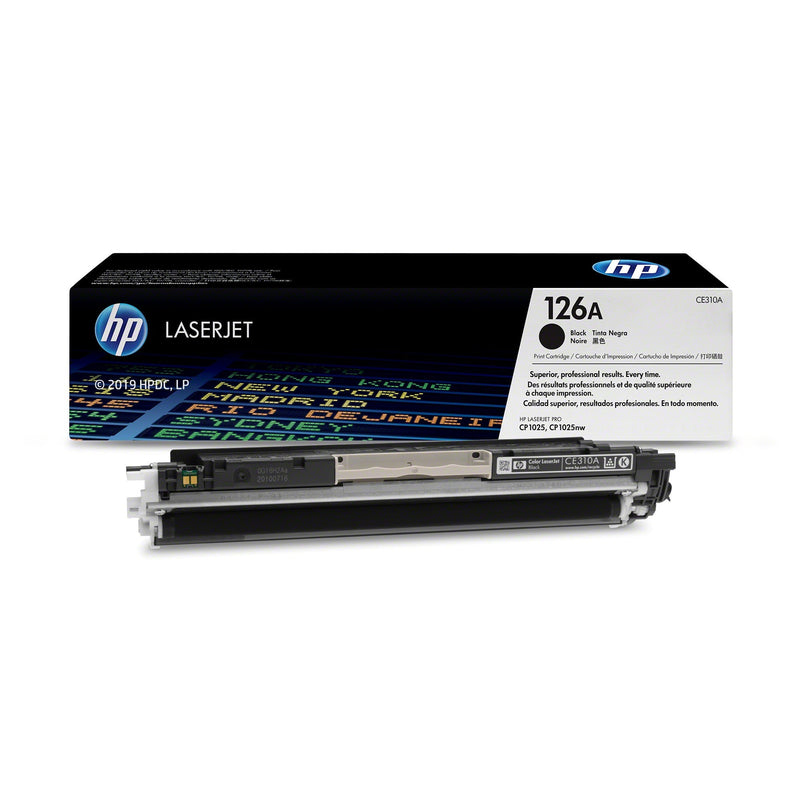 Toner Hp CE310A 126A Negro (Liquidación) | Para LaserJet Pro CP1025 / M175, modelo , Toners