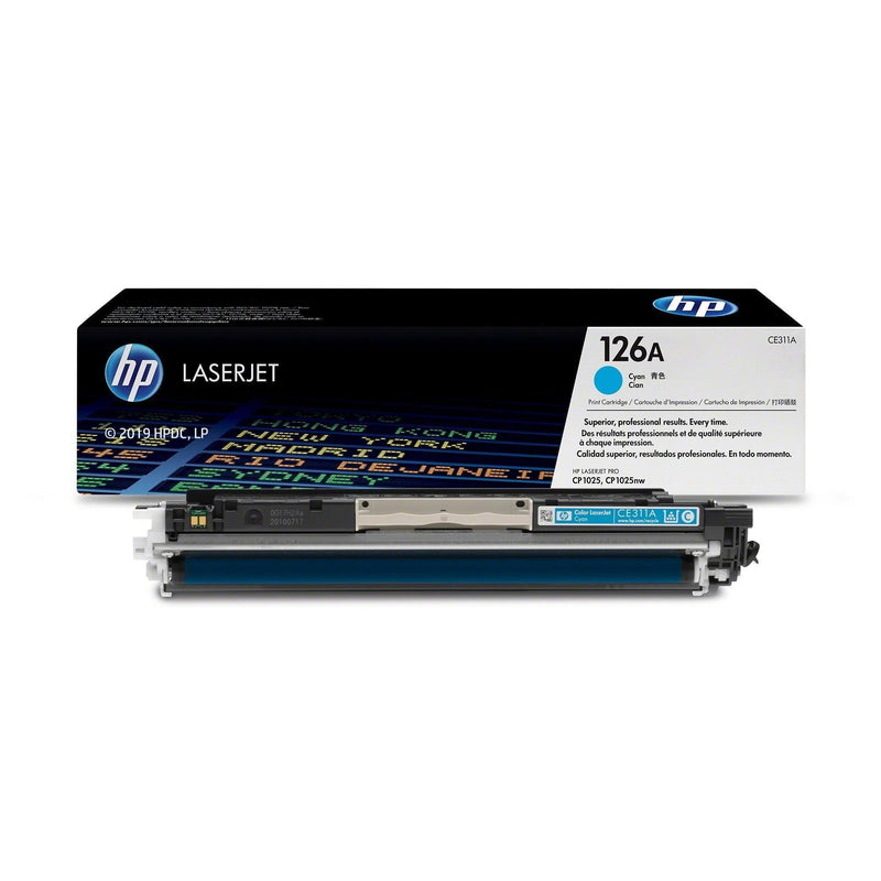 Toner Hp CE311A 126A Cyan (Liquidación) | Para LaserJet Pro CP1025 / M175 ✅, modelo , Toners