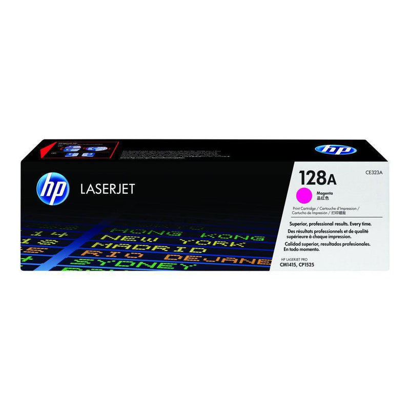 Toner Hp CE323A 128A magenta | Para LaserJet Pro CM1415 / CP1525, modelo , Toners