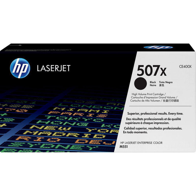 Toner Hp CE400X - 507X Negro | Para LaserJet Pro M570 | LaserJet Enterprise M551 / M575, modelo , Toners