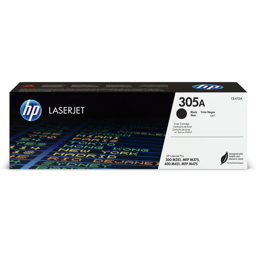 Toner Hp CE410A 305A Negro | Para LaserJet Pro M451 / M375 / M475 | | 2,090 páginas, modelo , Toners