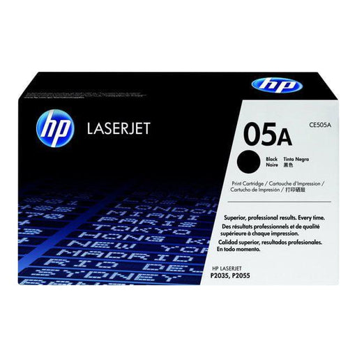 Toner Hp CE505A 05A | Para LaserJet P2035 / P2055 | 2,300 páginas, modelo , Toners