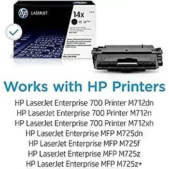 Toner Hp CF214X 14X Negro | Para LaserJet Enterprise M725 / M712 | 17,500 páginas, modelo , Toners