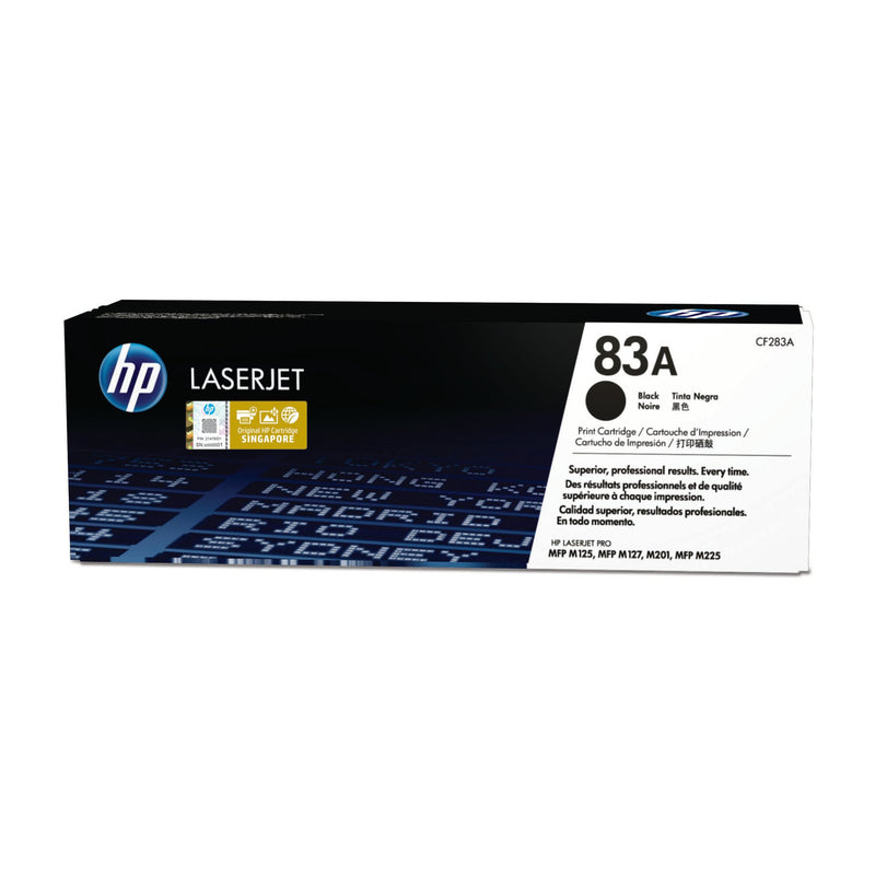 Toner Hp CF283A - 83A Negro | Para LaserJet Pro M127 / M201 / M225 | 1,500 páginas, modelo , Toners
