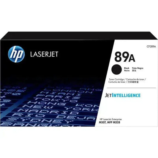 Toner Hp CF289A 89A | Para LaserJet E52645 | LaserJet Enterprise M507 / M528 | 5,000 páginas, modelo , Toners