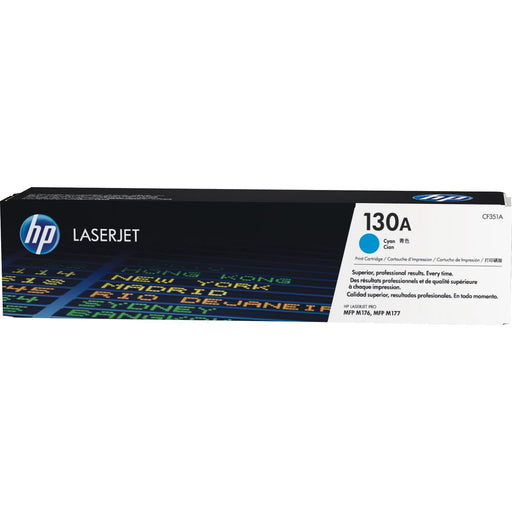 Toner Hp CF351A 130A Cyan | Para LaserJet Pro M176 / M177 | 1,000 páginas, modelo , Toners