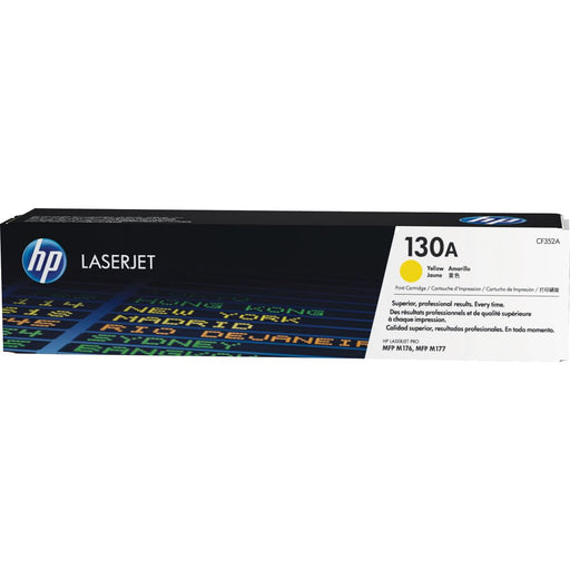 Toner Hp Cf352A 130A Amarillo | Para LaserJet Pro M176 / M177 | 1,000 páginas, modelo , Toners