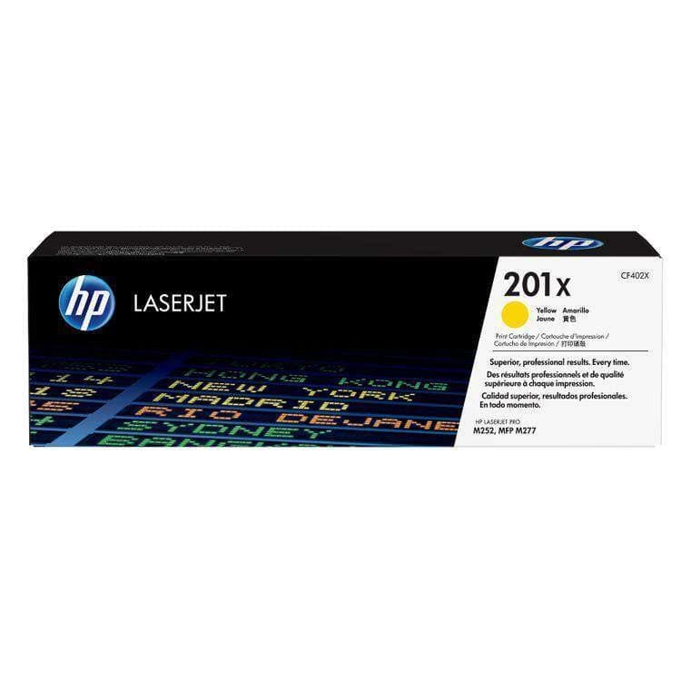 Toner Hp Cf402X -201X - Amarillo Alto Rendimiento | Para LaserJet Pro M252 / M277 | 2,300 páginas, modelo , Toners
