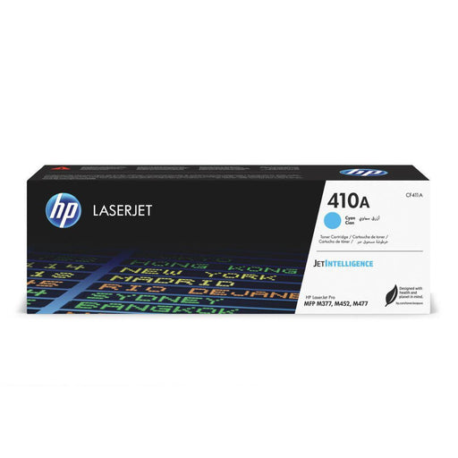 Toner Hp CF411A - 410A Cyan | Para LaserJet Pro M452 / M477 | 2,300 páginas, modelo , Toners