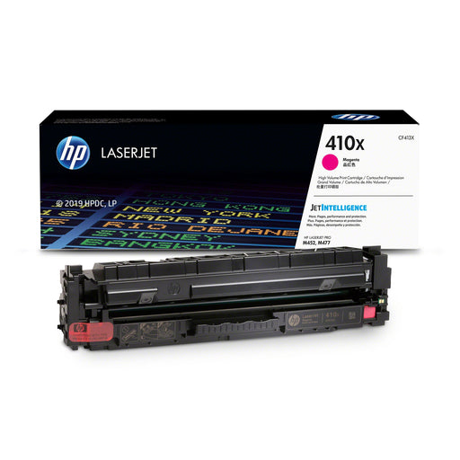 Toner Hp CF413X - 410X Magenta | Para LaserJet Pro M452 / M477 | 5,000 páginas, modelo , Toners
