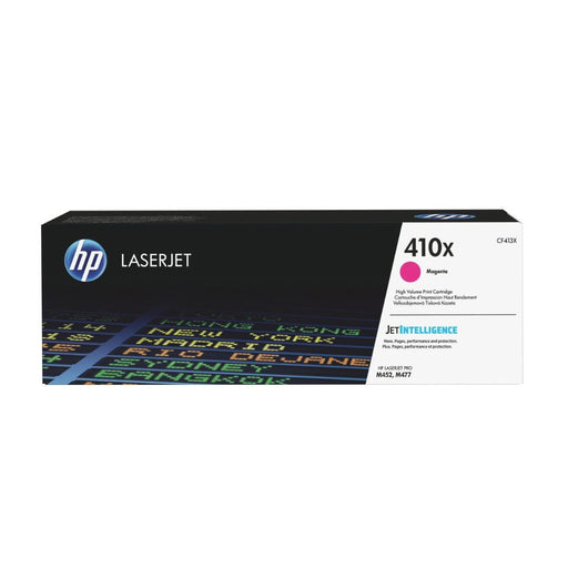 Toner Hp CF413X - 410X Magenta | Para LaserJet Pro M452 / M477 | 5,000 páginas, modelo , Toners