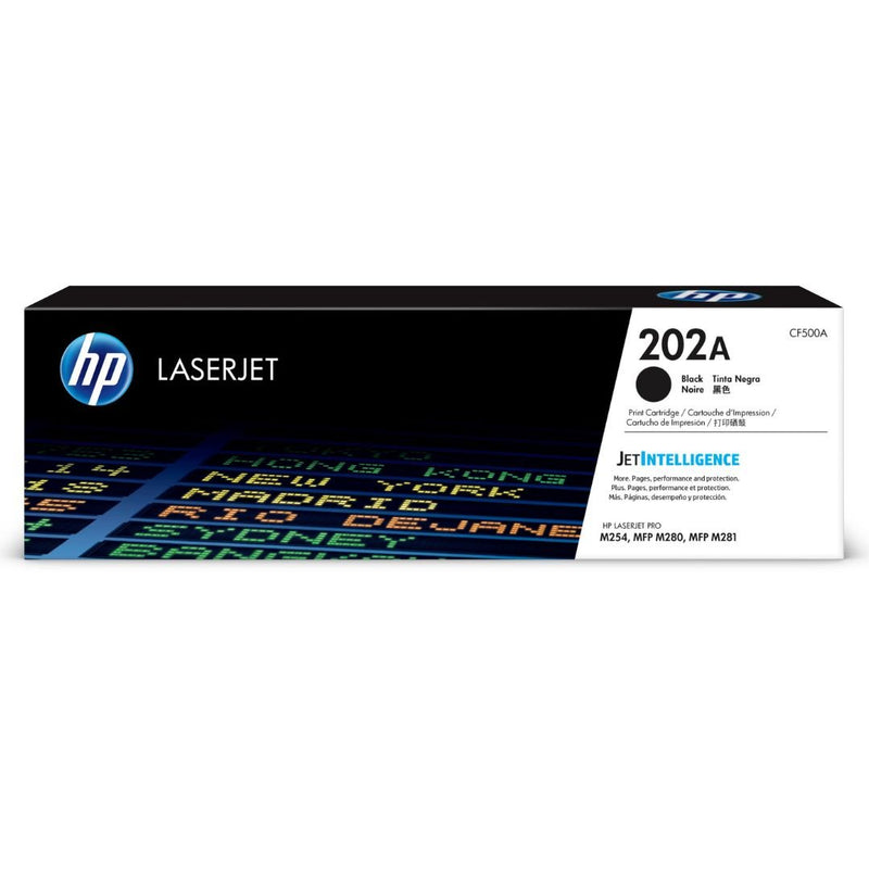 Toner Hp CF500A Negro 202A | Para LaserJet Pro M254 / M281 | 1,400 páginas, modelo , Toners