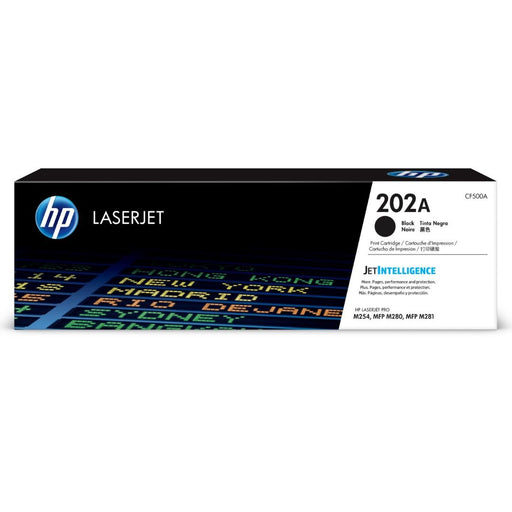 Toner Hp CF500A Negro 202A | Para LaserJet Pro M254 / M281 | 1,400 páginas, modelo , Toners
