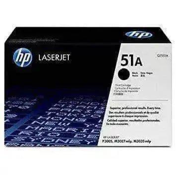 Toner Hp Q7551A - 51A Negro | Para LaserJet M3027 / M3035 /MP3005, modelo , Toners