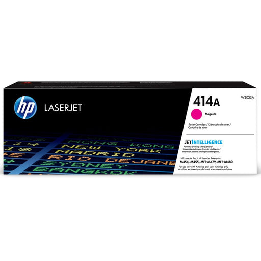 Toner Hp W2023A 414A - Magenta | Para LaserJet Pro M454 / M479 | 2,100 páginas, modelo , Toners