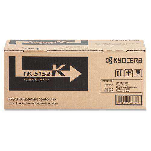 Toner Kyocera TK-5152K - Negro | Para Ecosys P6035cdn / M6035cidn / M6535cidn | 12,000 paginas, modelo , Toners