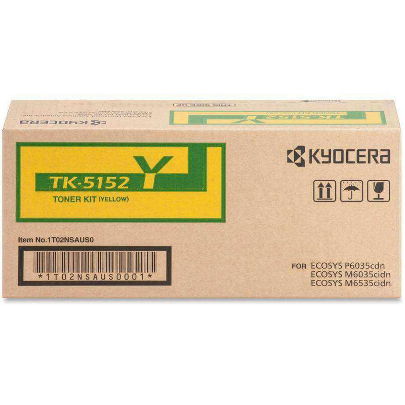 Toner Kyocera TK-5152Y - Amarillo | Para Ecosys P6035cdn / M6035cidn / M6535cidn | 12,000 paginas, modelo , Toners
