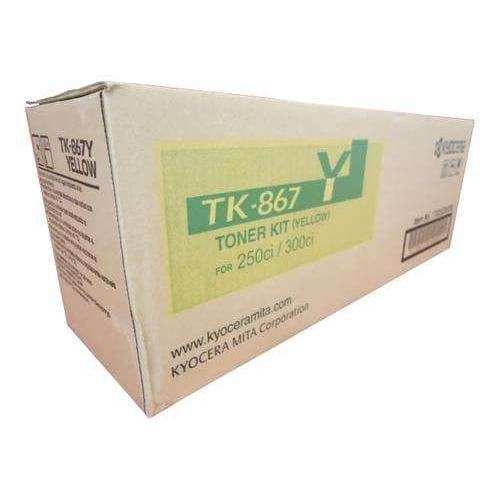Toner Kyocera Tk-867 Y Yellow para Impresoras Kyocera, modelo , Toners