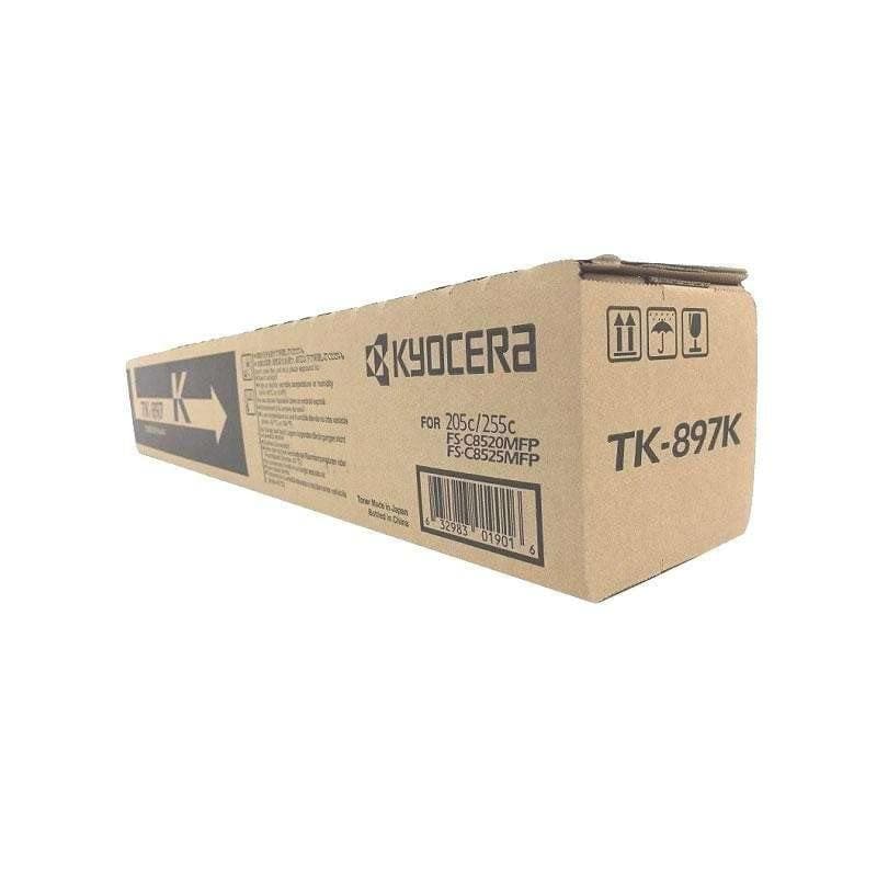 Toner Kyocera Tk-897K-Negro | Para FS-C8520 / FS-C8525 | 1200 páginas, modelo , Toners