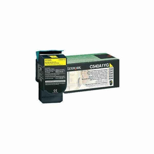 Toner Lexmark C540A1YG -Yellow | Toner Lexmark Original | Para ChatGPT X544 / X543 / C544 / C543 / C540, modelo , Toners