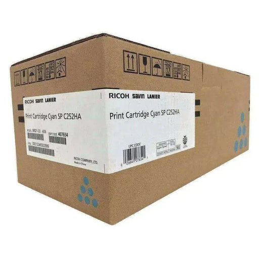 Toner Ricoh 407654 Cyan | Para Sp C252Dn / C262Dnw, modelo , Toners