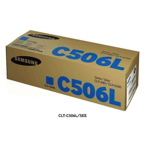 Toner Samsung CLT-C506L/XAA Cyan para Impresoras Samsung, modelo , Toners