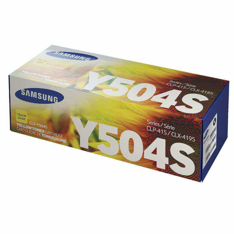 Toner Samsung CLT-Y504S Yellow Amarillo, modelo , Toners