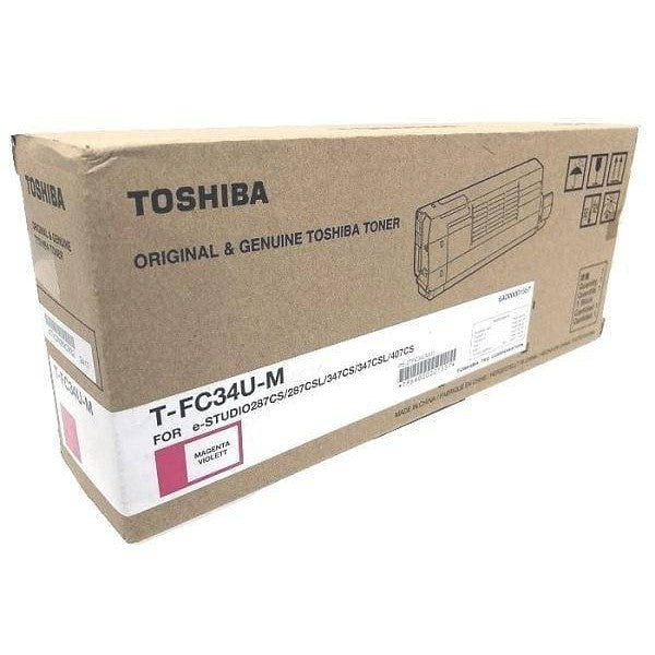 Toner Toshiba T-Fc34U-M | Para E-Studio 287CS / 287CSL / 347CS / 347CSL / 407CS, modelo , Toners