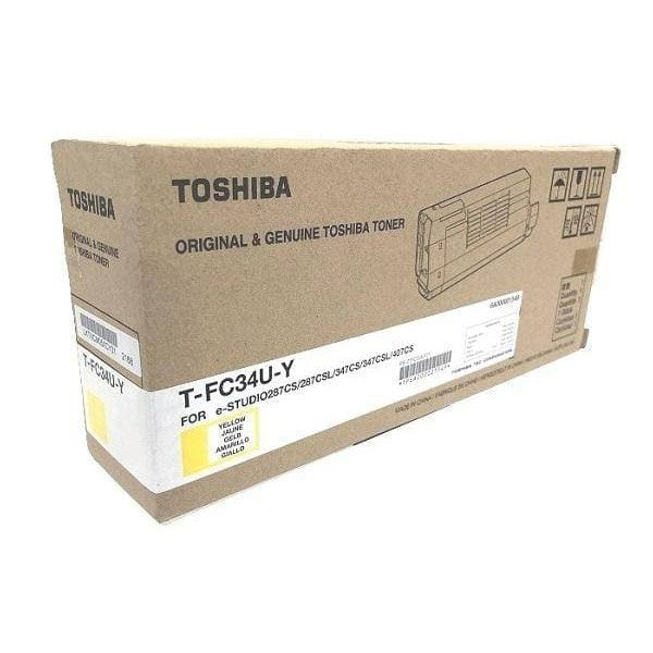 Toner Toshiba T-Fc34U-Y | Para E-Studio 287CS / 287CSL / 347CS / 347CSL / 407CS, modelo , Toners